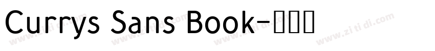 Currys Sans Book字体转换